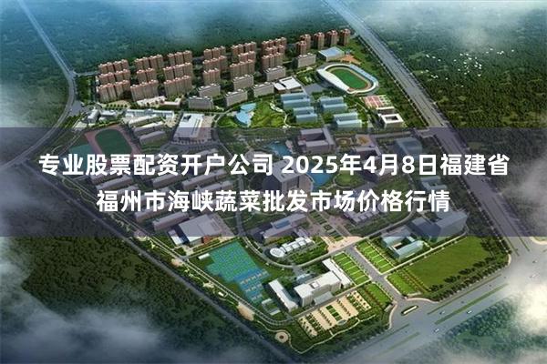 专业股票配资开户公司 2025年4月8日福建省福州市海峡蔬菜批发市场价格行情